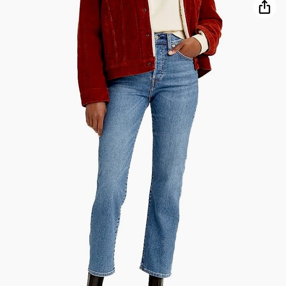 Levi's Women's Wedgie Straight Jeans - Picture 1 of 3